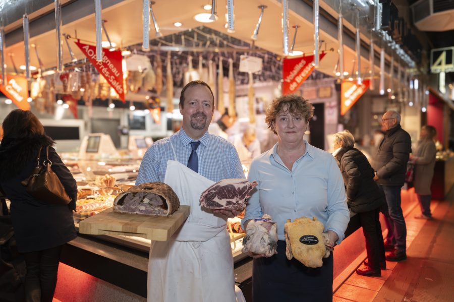 Ils font les Halles de Lyon. Boucherie Trolliet, parce qu&rsquo;elle le veau bien !
