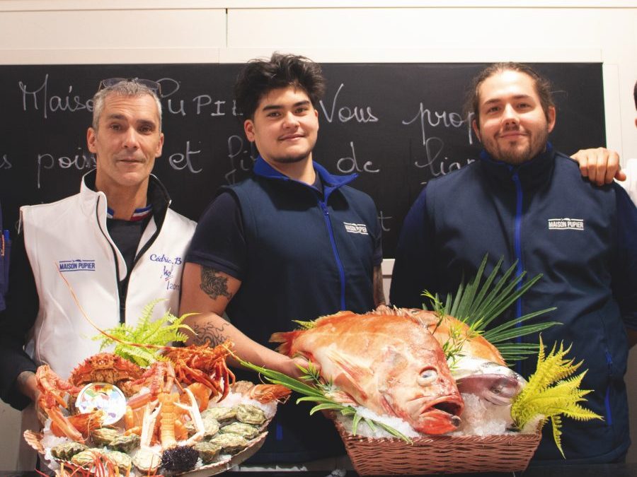 Ils font les Halles de Lyon. Maison Pupier, bancs de fraîcheur