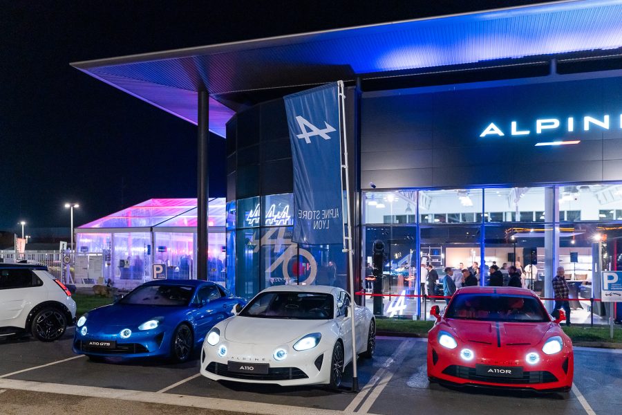 Alpine Store Lyon. Une inauguration électrisante