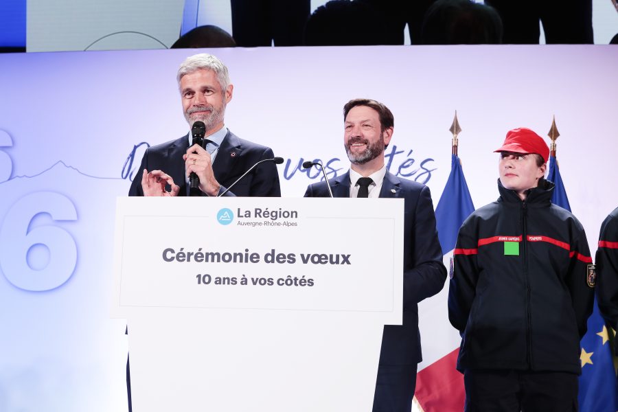 Vœux de la Région Auvergne-Rhône-Alpes. Dix ans déjà !
