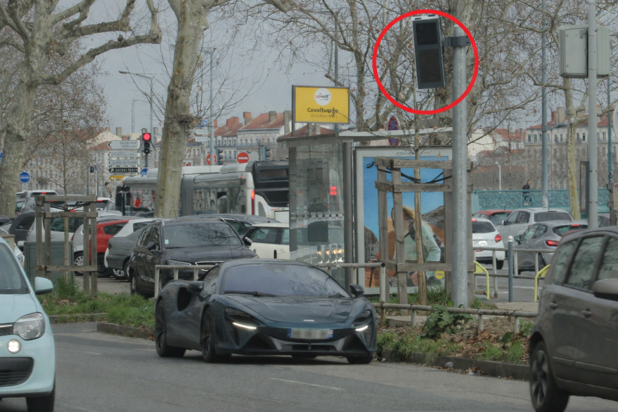 Radar tourelle lyon rive droite