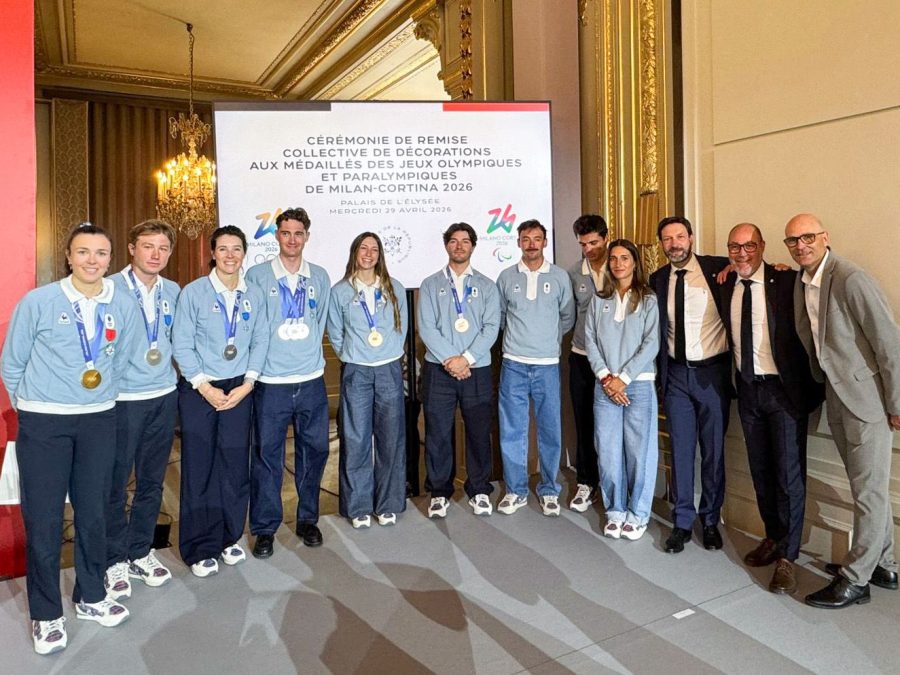 Les médaillés rhônalpins des JO d’hiver reçus à l’Elysée
