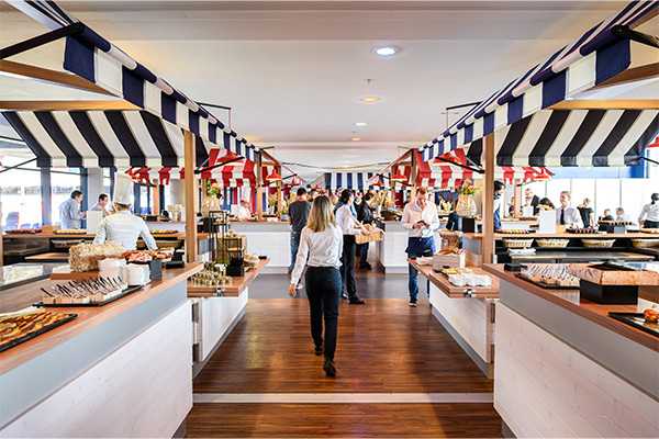 OL – Auxerre. Le Groupama Stadium se transforme en temple de la gastronomie lyonnaise
