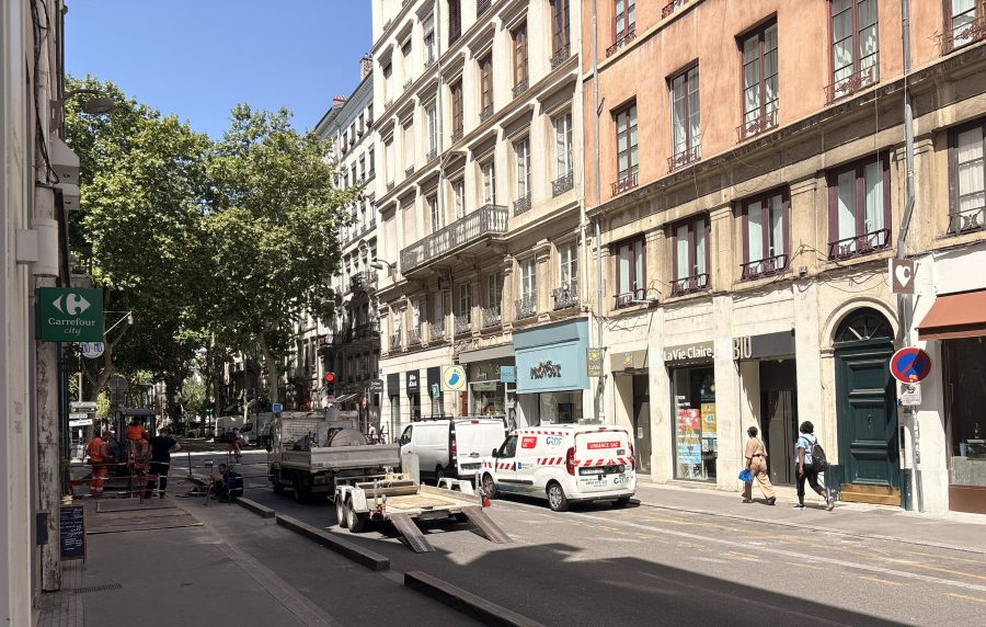 Lyon. Pourquoi le cours Vitton est fermé à la circulation